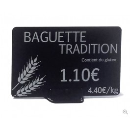 Support étiquette de prix