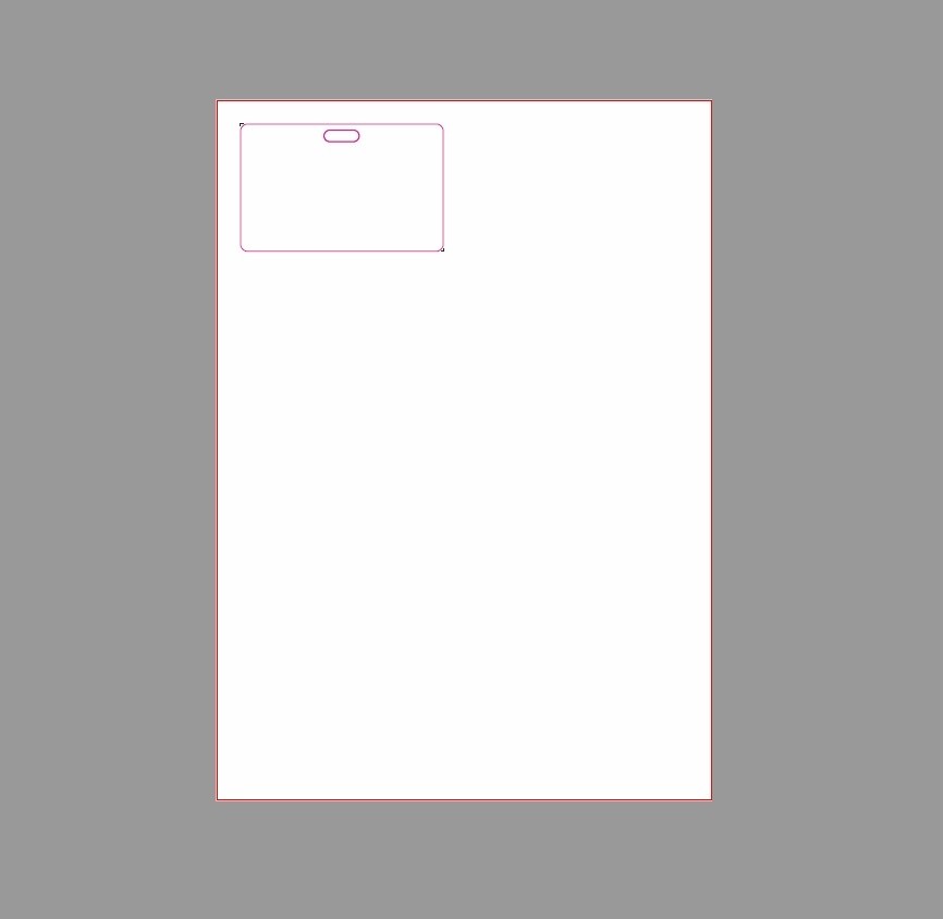 Paper badge