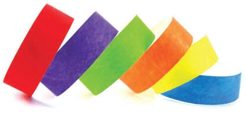 Bracelet Tyvek neutre IDC-510