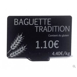Support étiquette de prix