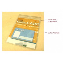 Porte-badge IDC-218 kangourou